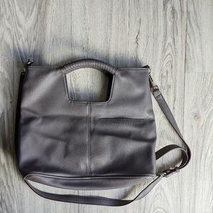 Gray Sanctuary Crossbody Bag
